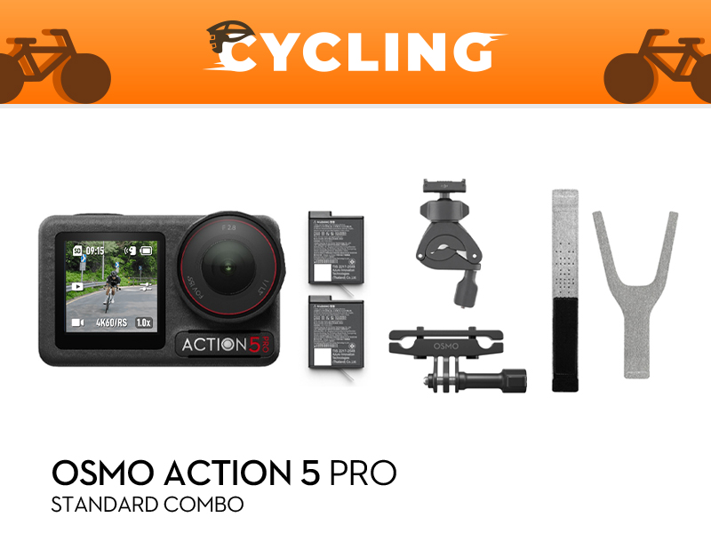 Osmo Action 5 Pro Cycling Bundle